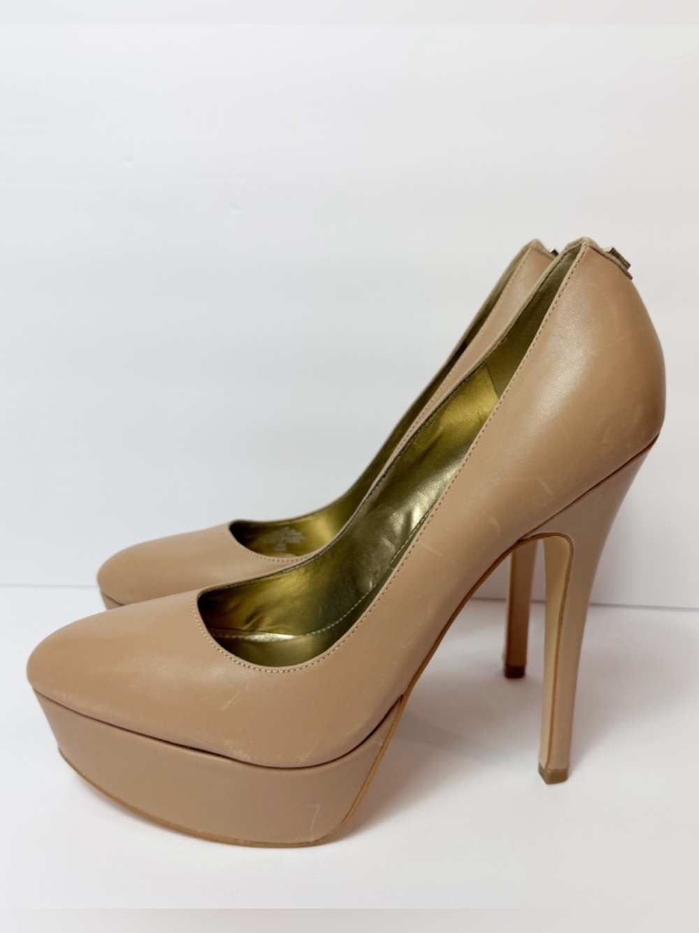 Guess Gwcador Nude Heels Size 10 Women Pumps - Picture 8 of 8